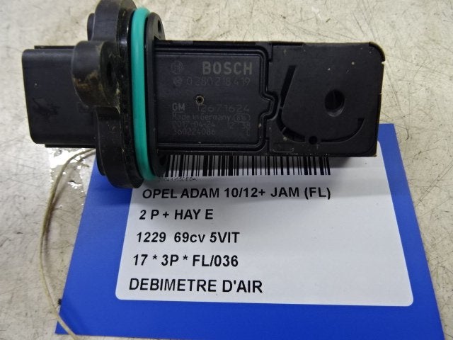 DÉBITMÈTRE Opel Adam (01-2012/12-2019) (12671624), Opel, Opel Automobile GmbH, Utilisé, Kontakt-opel@opel.com