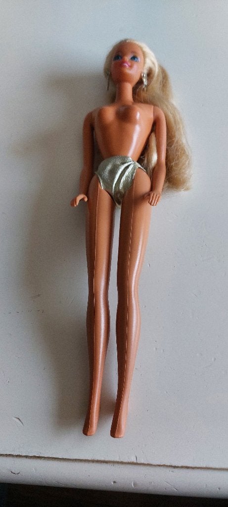 Barbie Sun sensation beach 1991 vintage mattel, Verzenden, Gebruikt