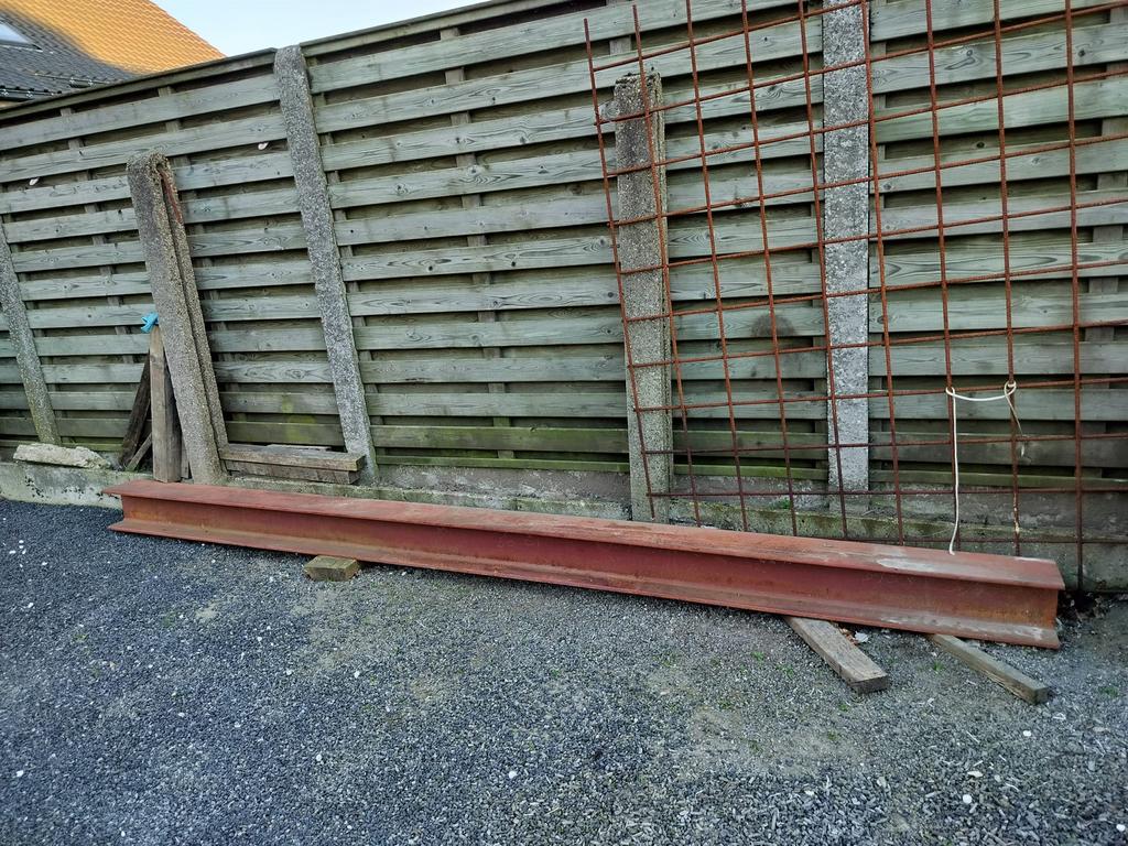 Stalen balk lengte 3,60 m, Enlèvement, Comme neuf