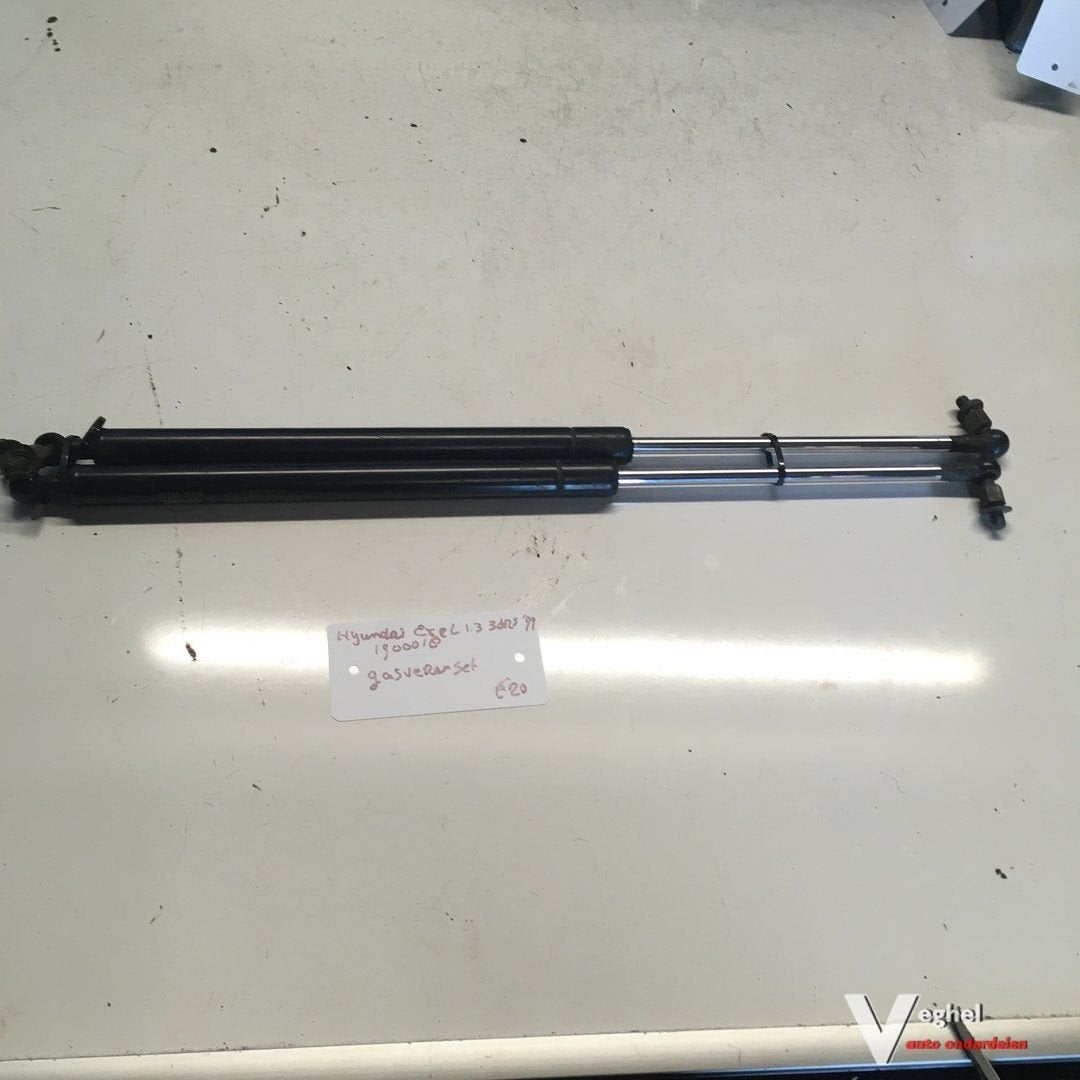 Hyundai Excel 3 drs 1999 Wagennr 1900018 Gasveren set achter, -, Utilisé, -, -