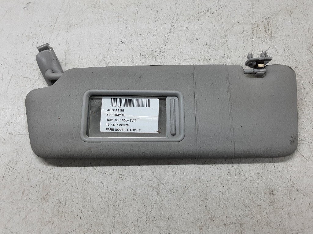 ZONNEKLEP LINKS Audi A3 Sportback (8PA) (01-2004/03-2013), Gebruikt, Audi