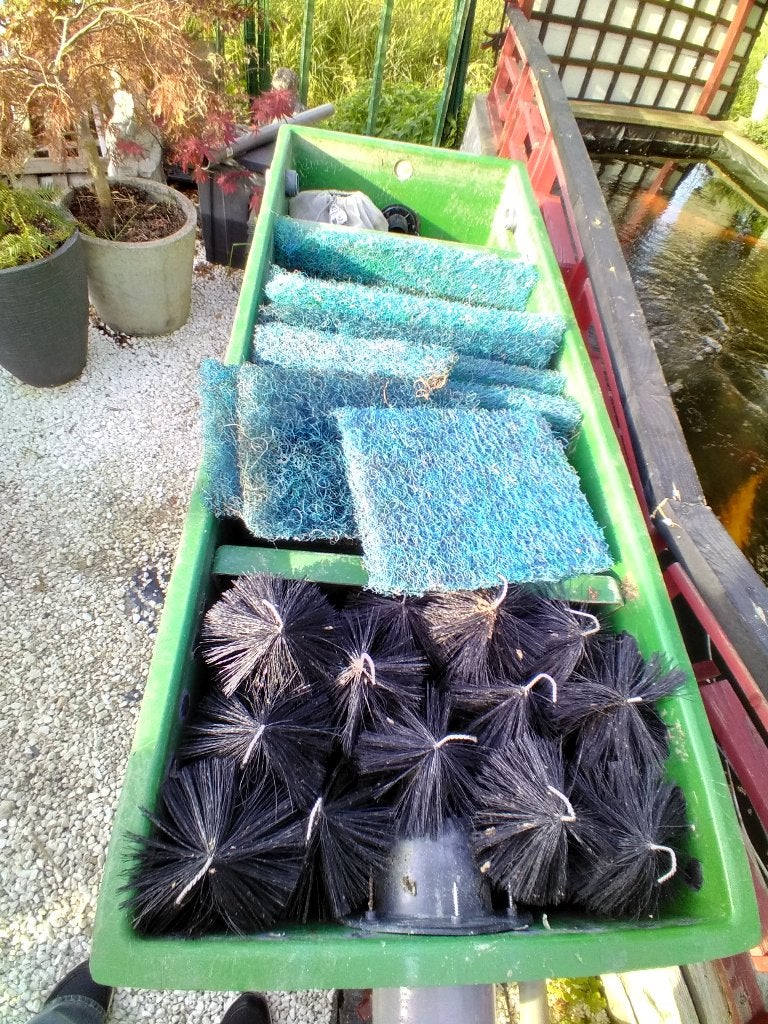 Vijverfilter + Vortex, Tuin en Terras, Ophalen, Zo goed als nieuw, Vijverfilter