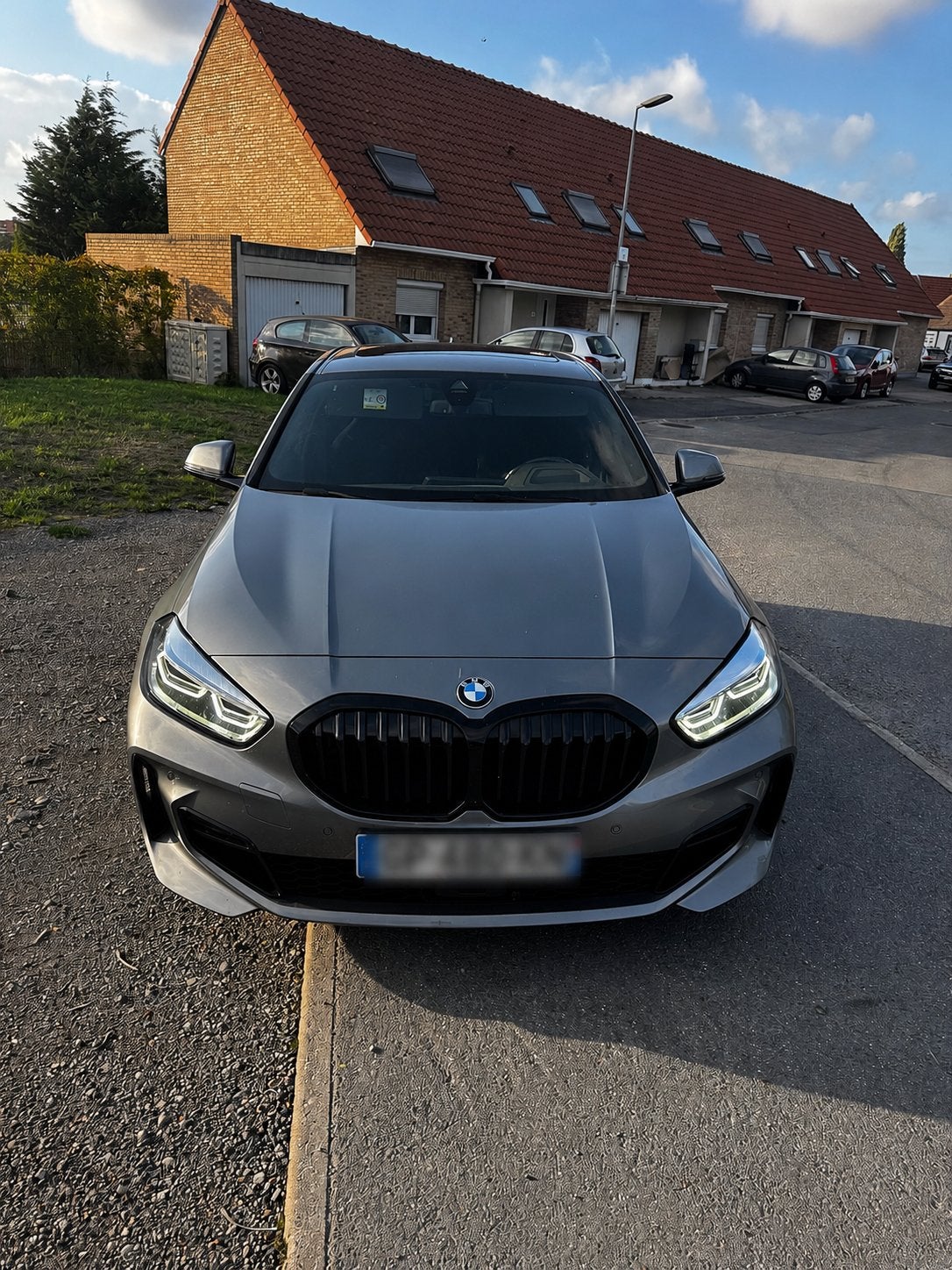 bmw 118i packm, Autos, BMW, Argent ou Gris, Achat, Alcantara, Noir