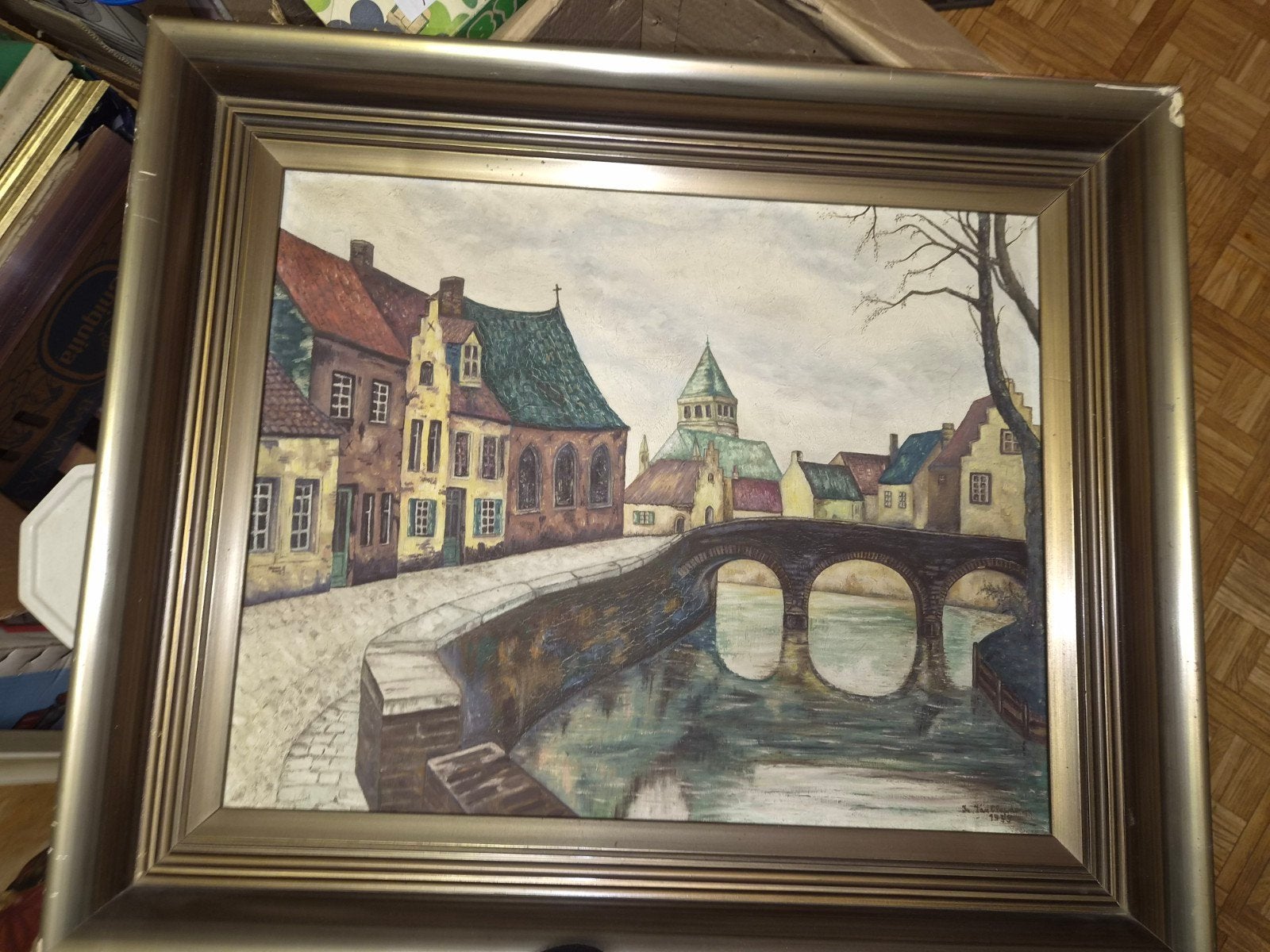 peinture de Van Clapdorp, Enlèvement