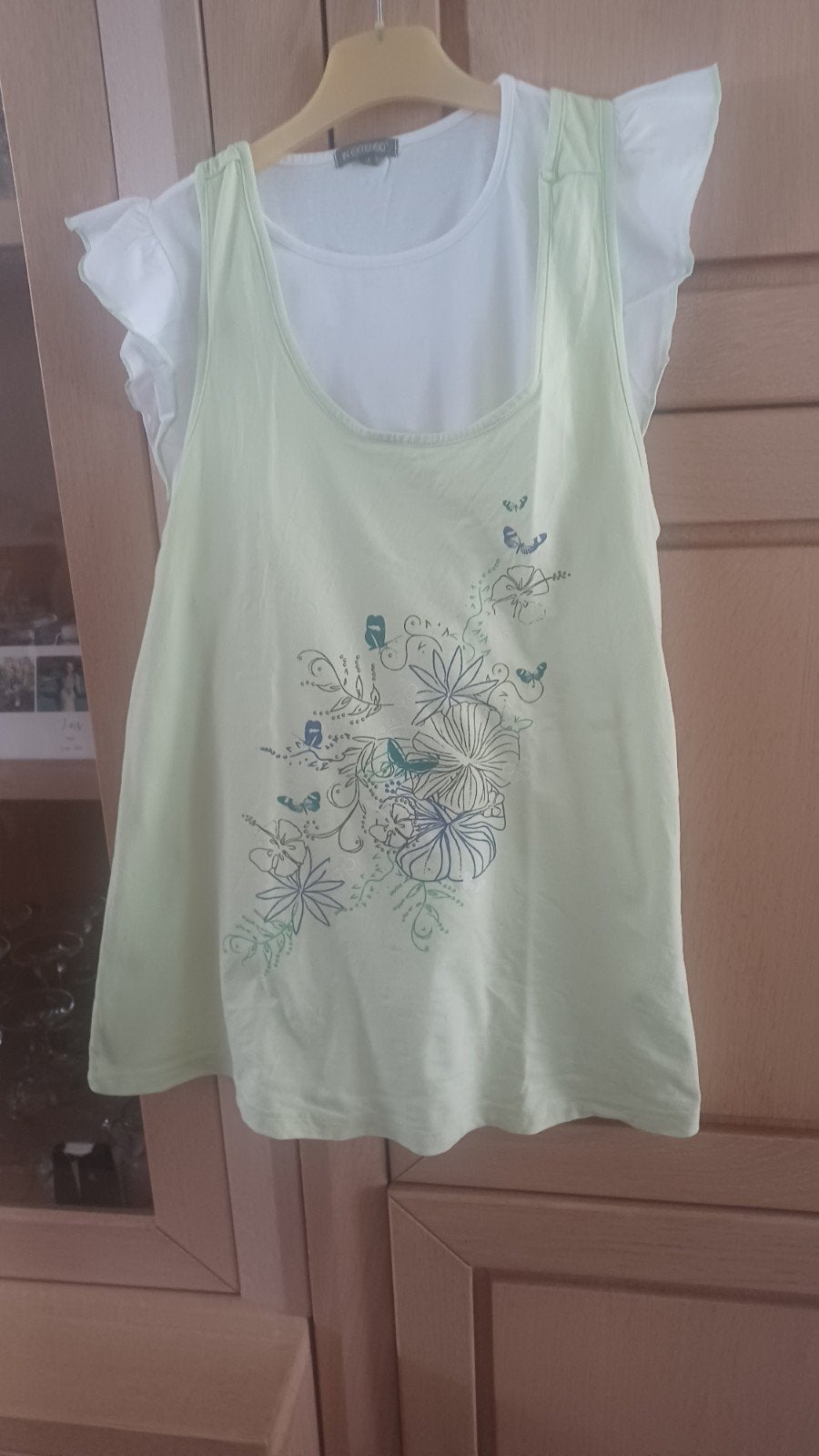 Dubbel t-shirtset, Ophalen, Meisje, In extenso, Zo goed als nieuw