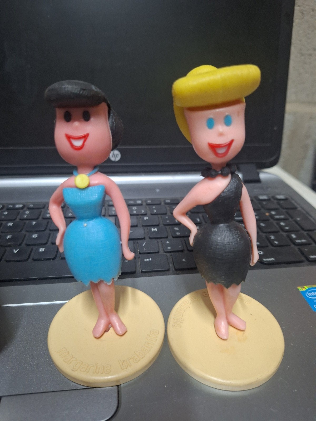 vintage Flintstones Betty & Wilma figuren, Verzamelen, Ophalen of Verzenden
