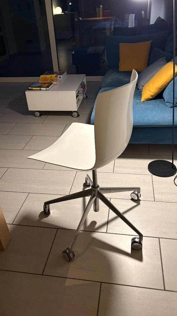 Bureaustoel, Enlèvement, Utilisé, Blanc, Chaise de bureau