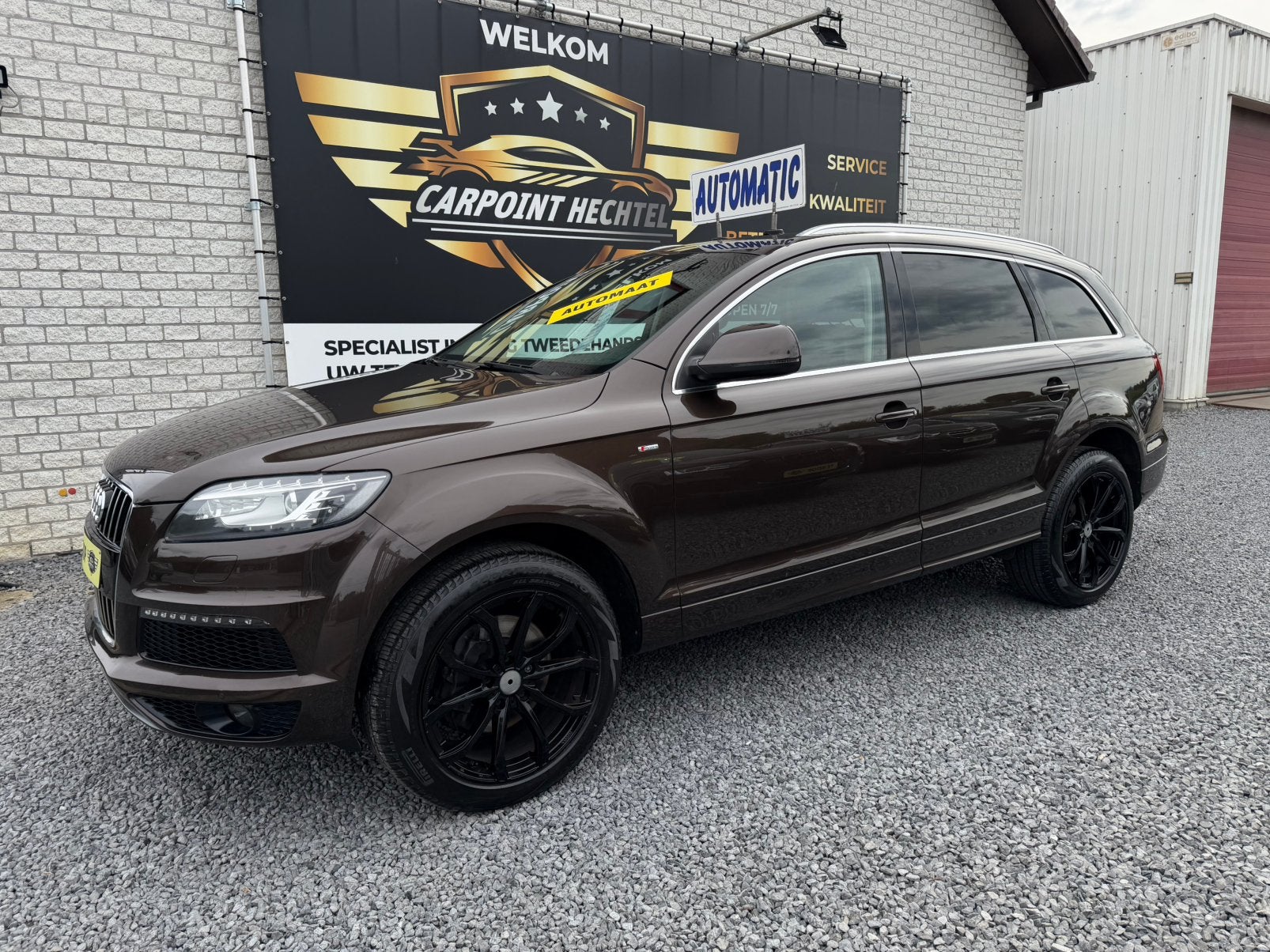 Audi Q7 3.0 tdi quattro S-LINE 204 pk AUTOMAAT ! garantie !, Euro 5, Achat, Entreprise, Garantie prolongée