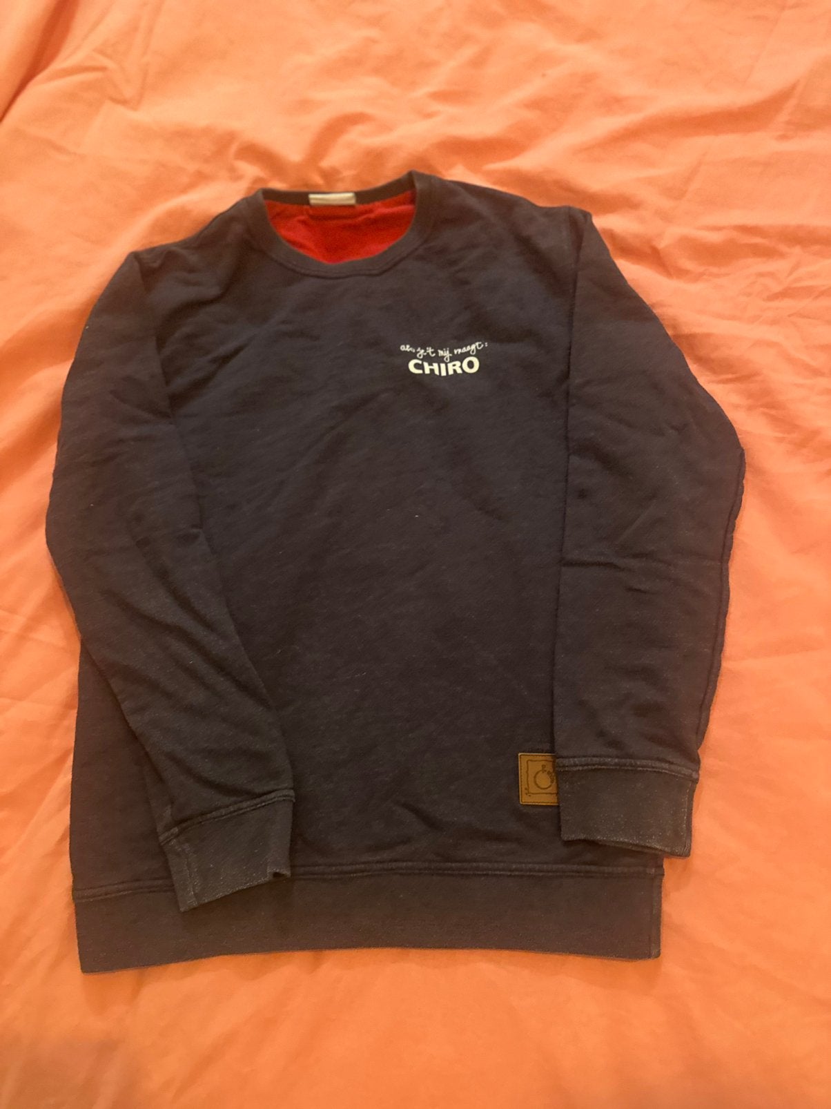 Chiro trui, Ophalen of Verzenden, Zo goed als nieuw, Maat 36 (S), Blauw