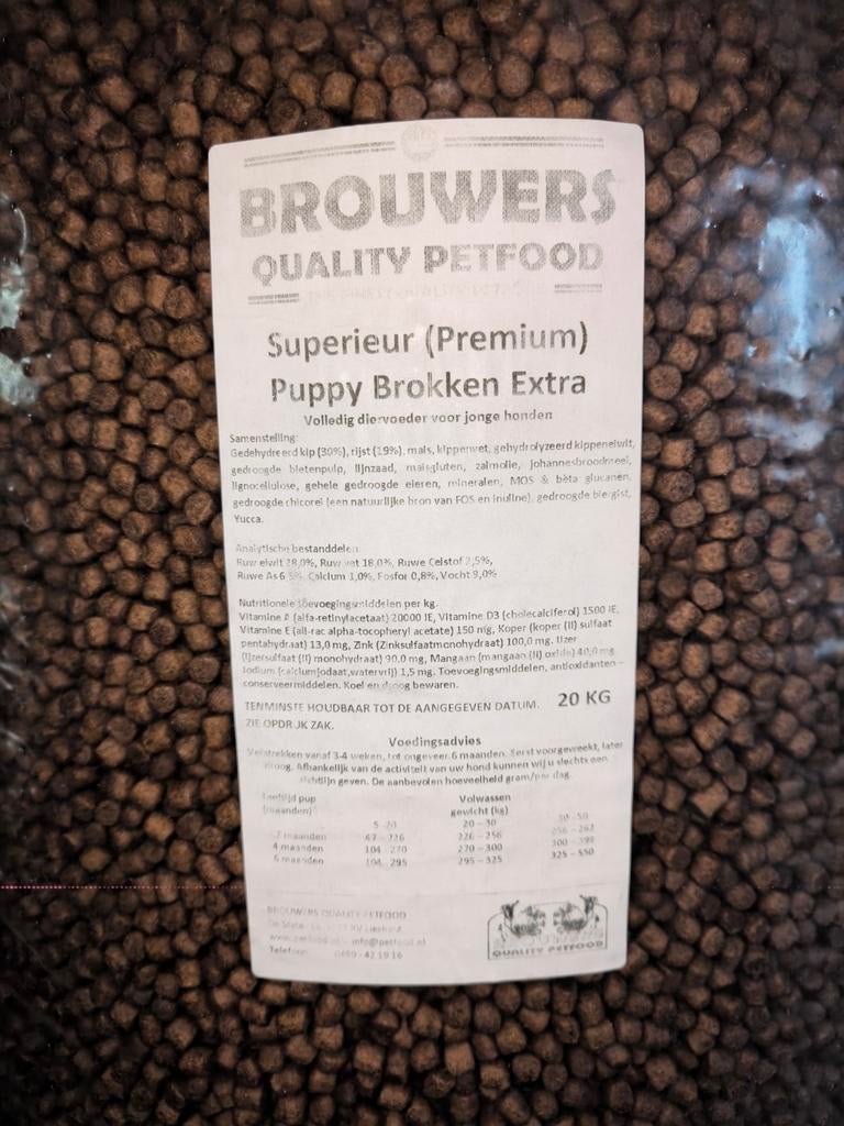 Nourriture pour chiens de qualité supérieure, non ouverte, Enlèvement, Chien