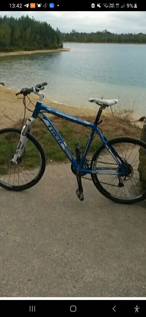 Trek mountainbike, Fietsen en Brommers, Heren, Ophalen of Verzenden, Zo goed als nieuw, Schijfrem