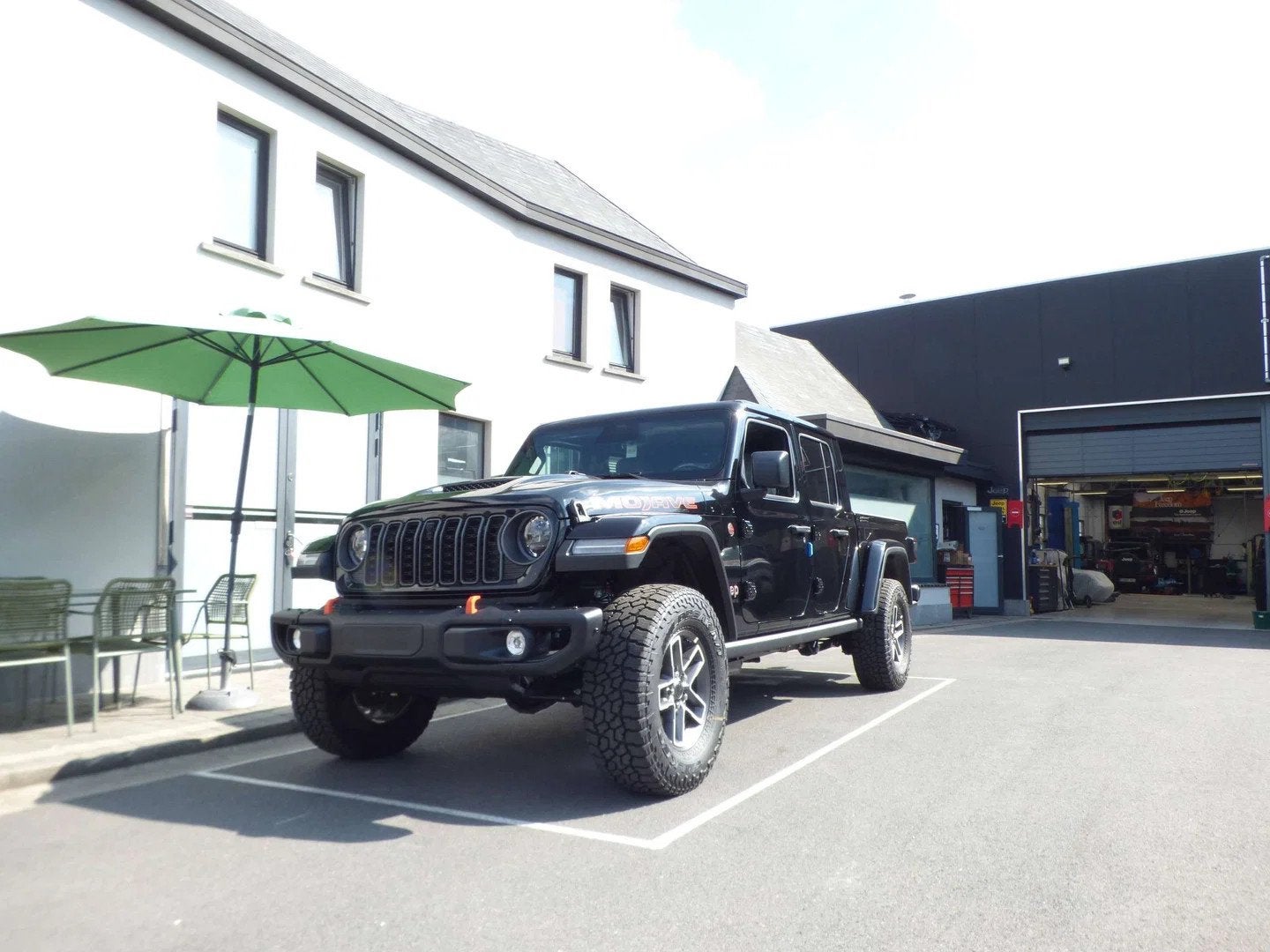 Jeep Gladiator 3.6 V6 Mojave Edition * New 0 km* (automaat), Automaat, 4 deurs, Euro 6, Zwart