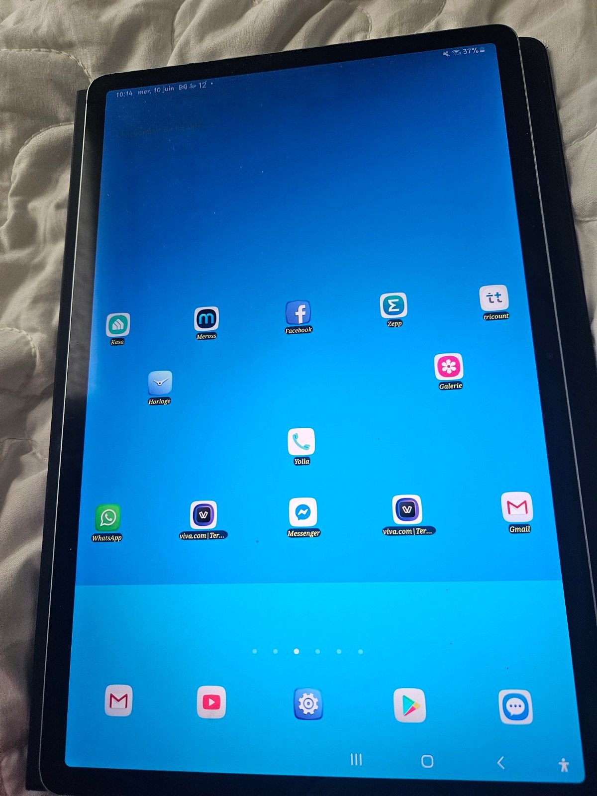 Tablette Samsung Galaxy S7 Fe 64gb avec clavier, Informatique & Logiciels, Android Tablettes, Enlèvement ou Envoi, Comme neuf
