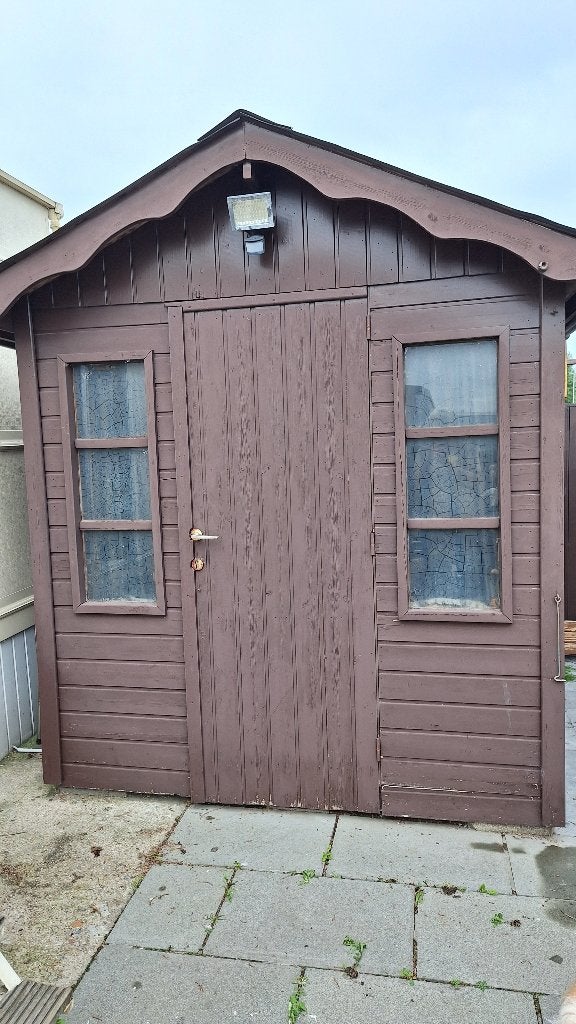 Tuinhuis, Tuin en Terras, Gebruikt, Tuinhuis, Minder dan 200 cm, 2 ramen