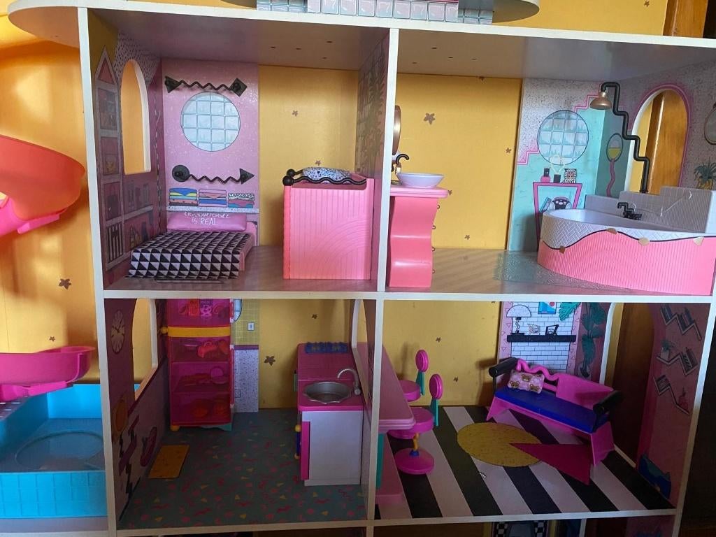 L.O.L. Surprise! O.M.G. Fashion House, Ophalen, Zo goed als nieuw, Poppenhuis