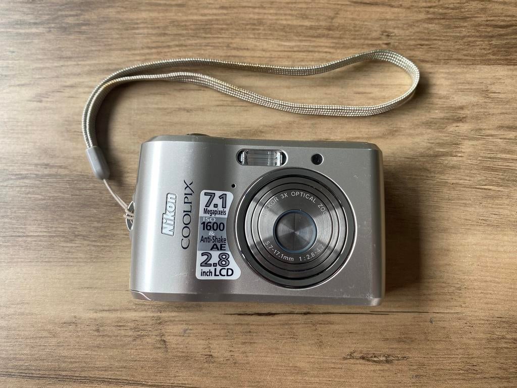 Nikon Coolpix L16 - Complete Y2K Digicam set, Enlèvement, Utilisé, 7 Mégapixel, Nikon