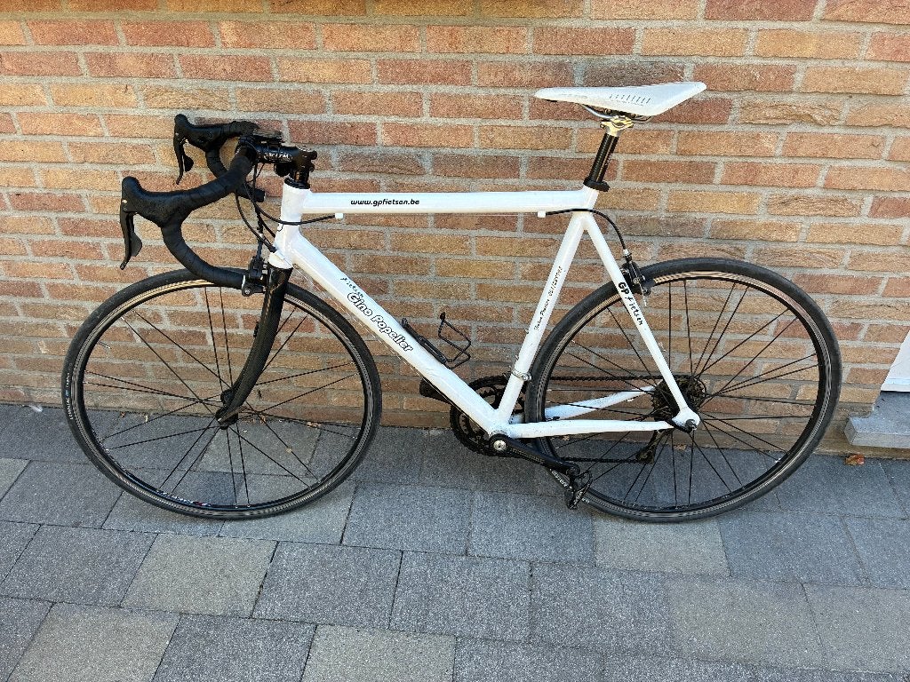 koersfiets, Velgrem, Zo goed als nieuw, 15 tot 20 versnellingen, 57 tot 61 cm