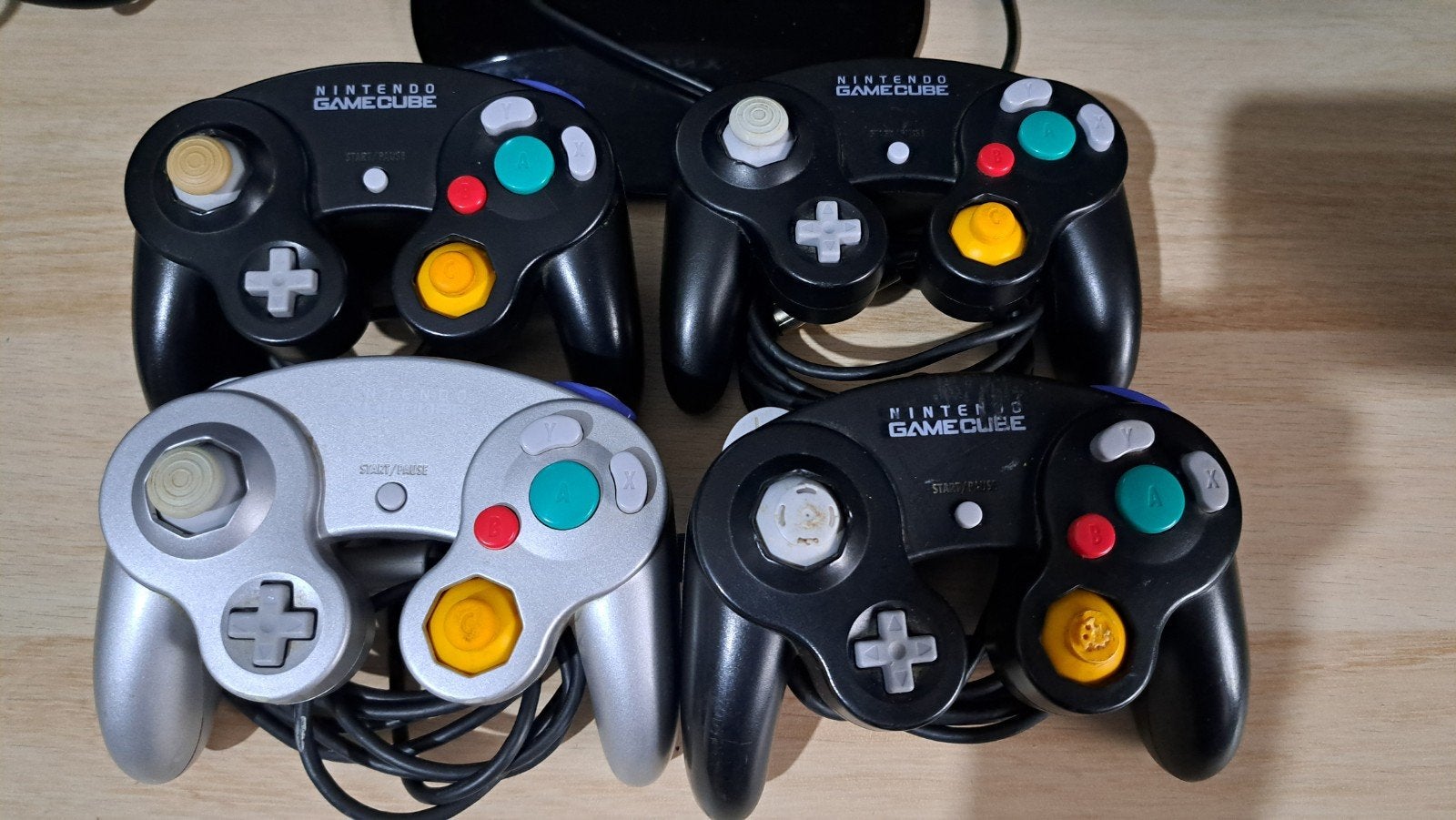 Lot nintendo gamecube manettes alimentation micro cartes mém, Enlèvement ou Envoi, Utilisé