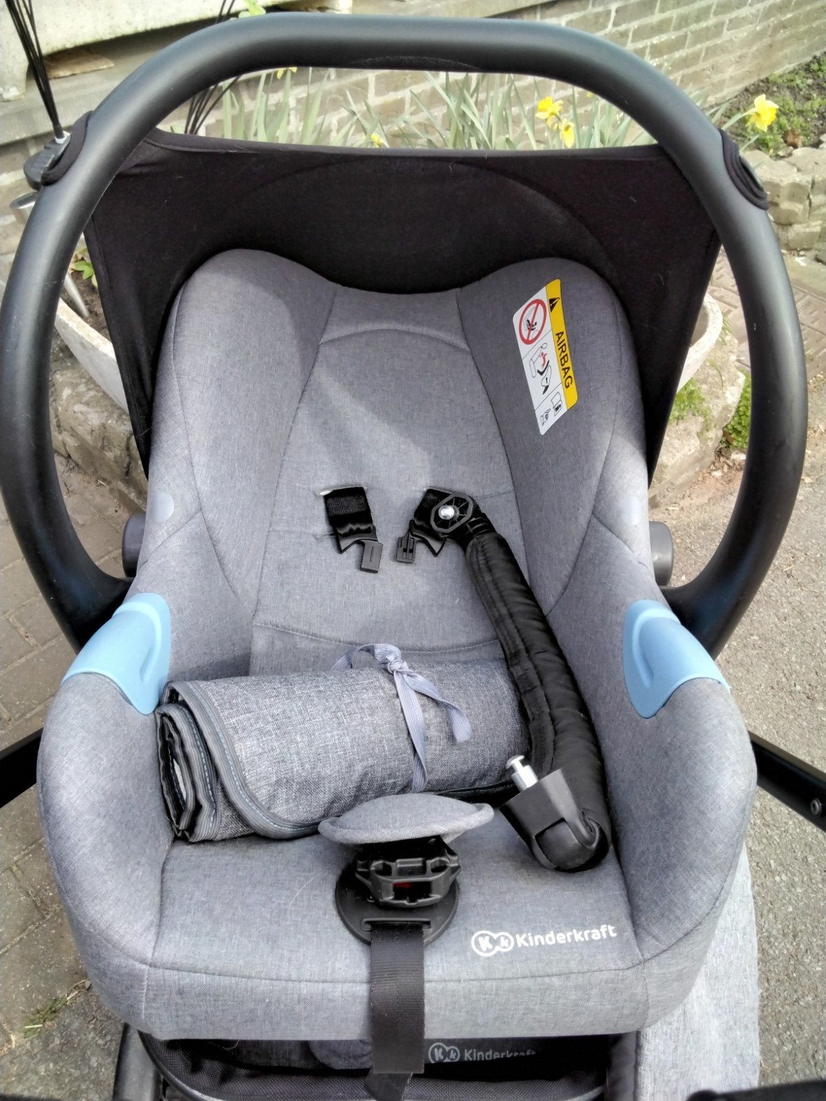 kinderwagen en maxi cosi kleur grijs, Kinderen en Baby's, Ophalen