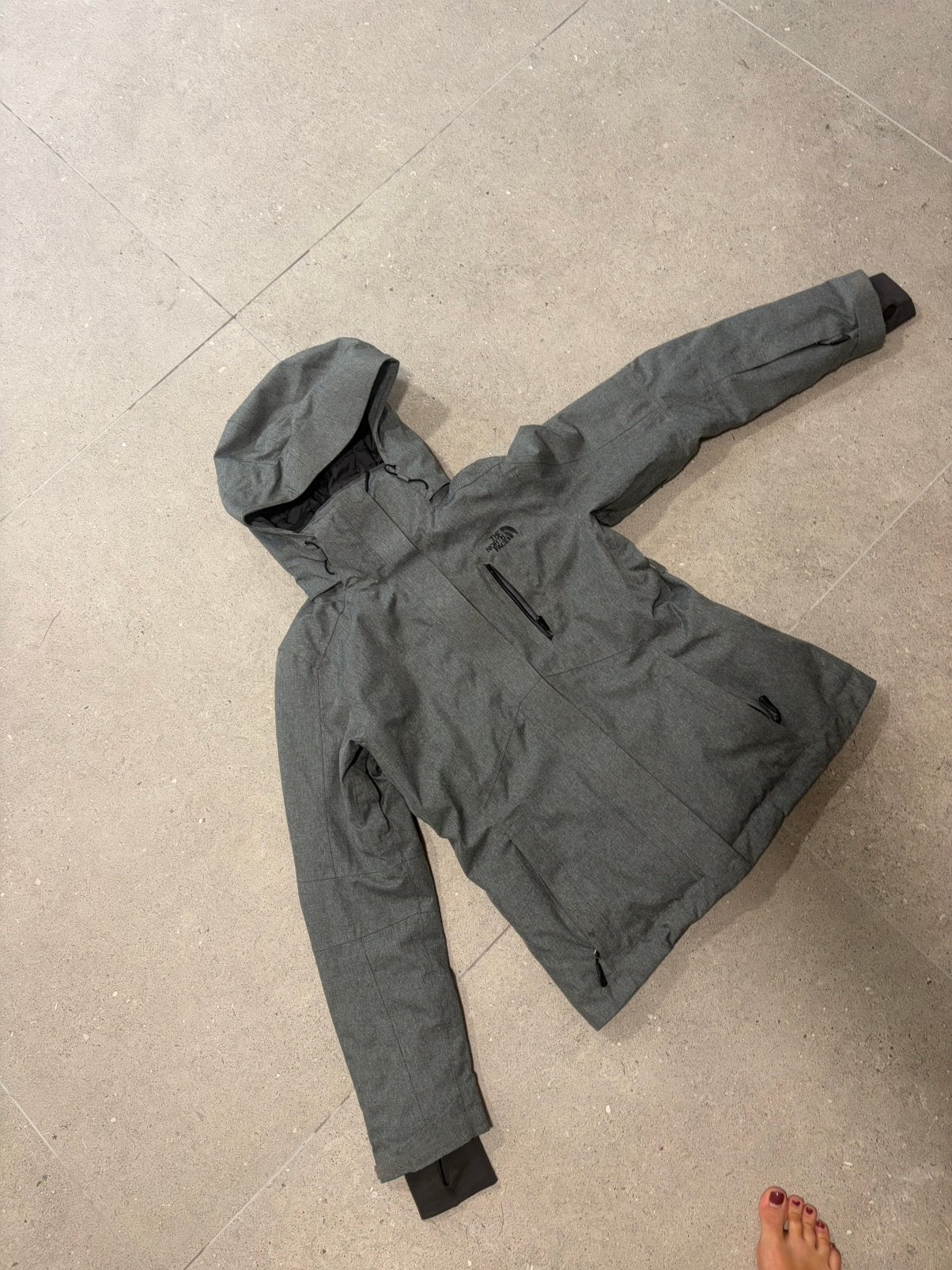 The North Face ski jas LARGE, Ophalen, Gebruikt, Regenjas, Dames