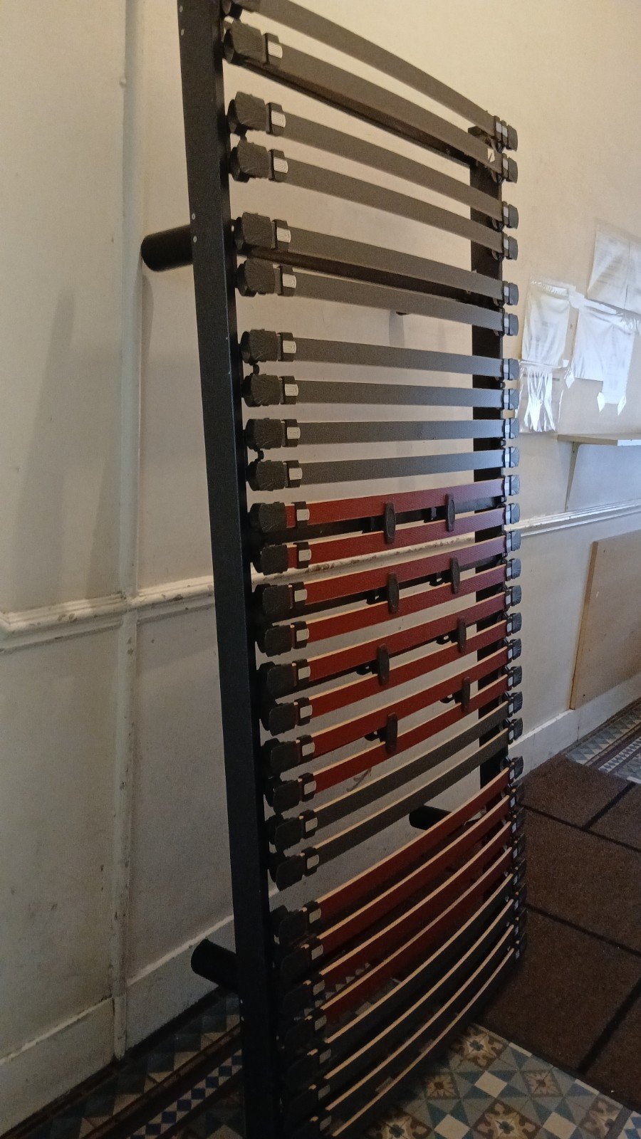 Lit 90x200cm à fermeté réglable, Maison & Meubles, Enlèvement, Une personne, Sommier