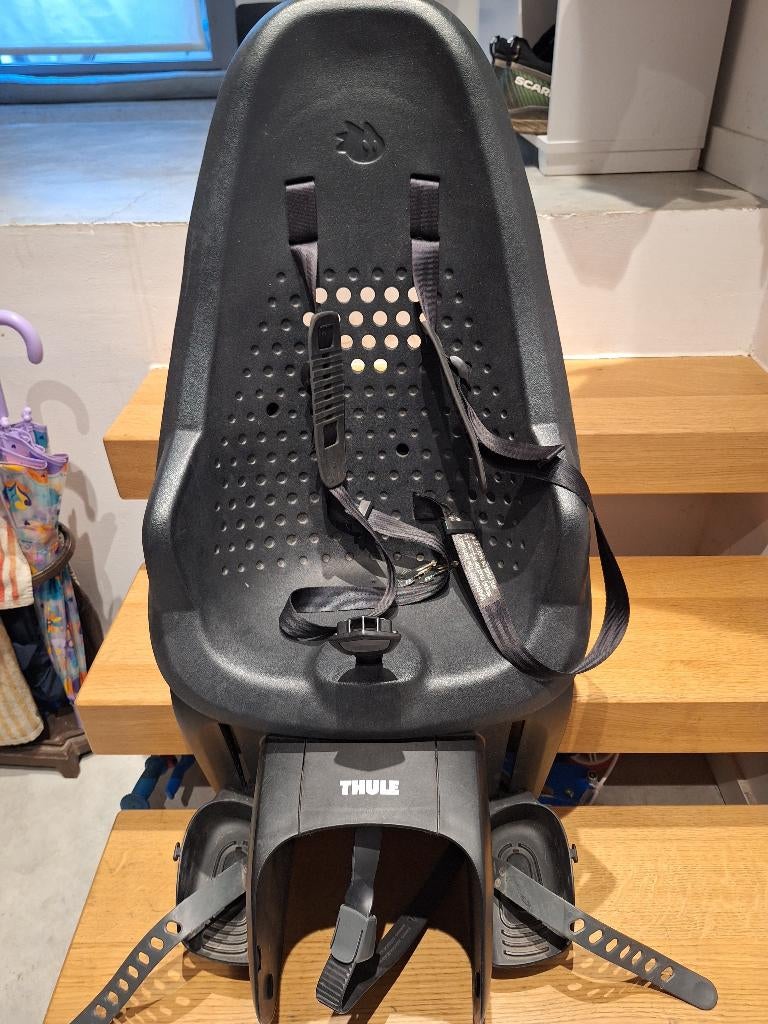 Siège vélo enfant, Enlèvement, Utilisé, Siège arrière, Repose-pieds