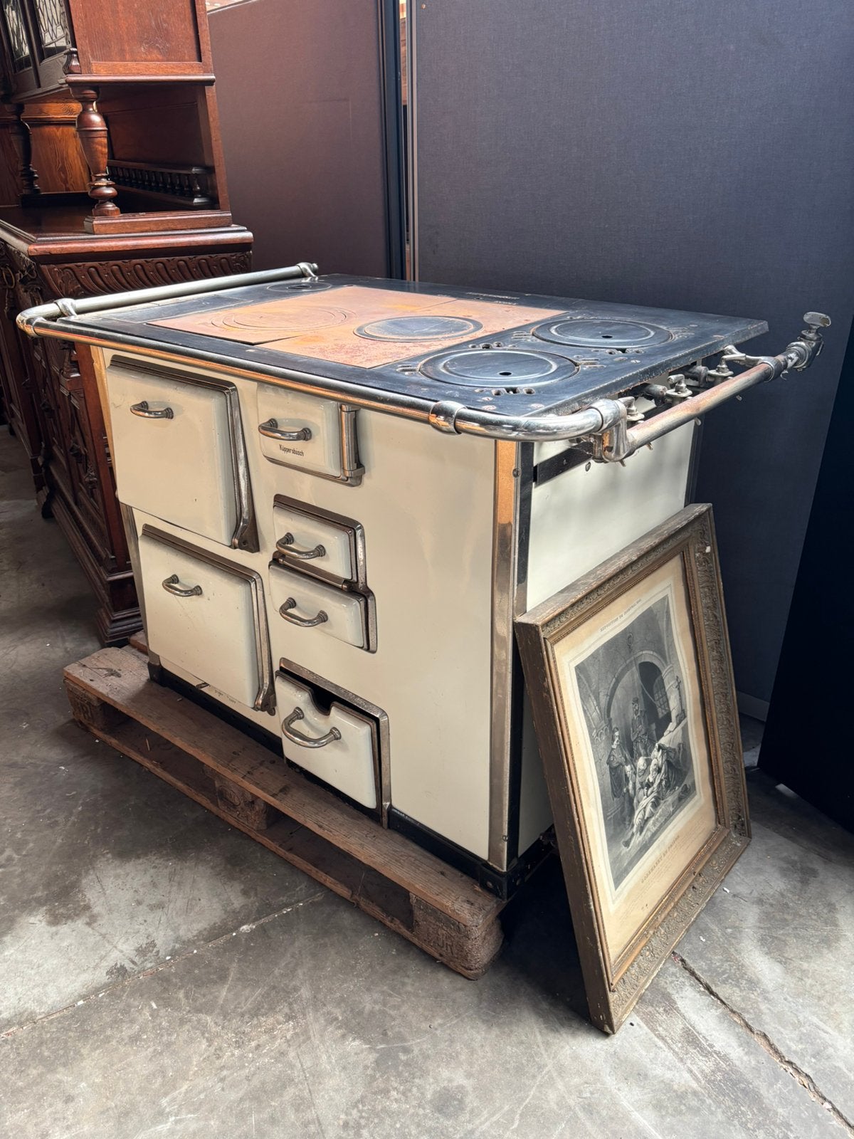 Kookfornuis Küppersbusch gietijzer 1925 ! Te koop!, Enlèvement