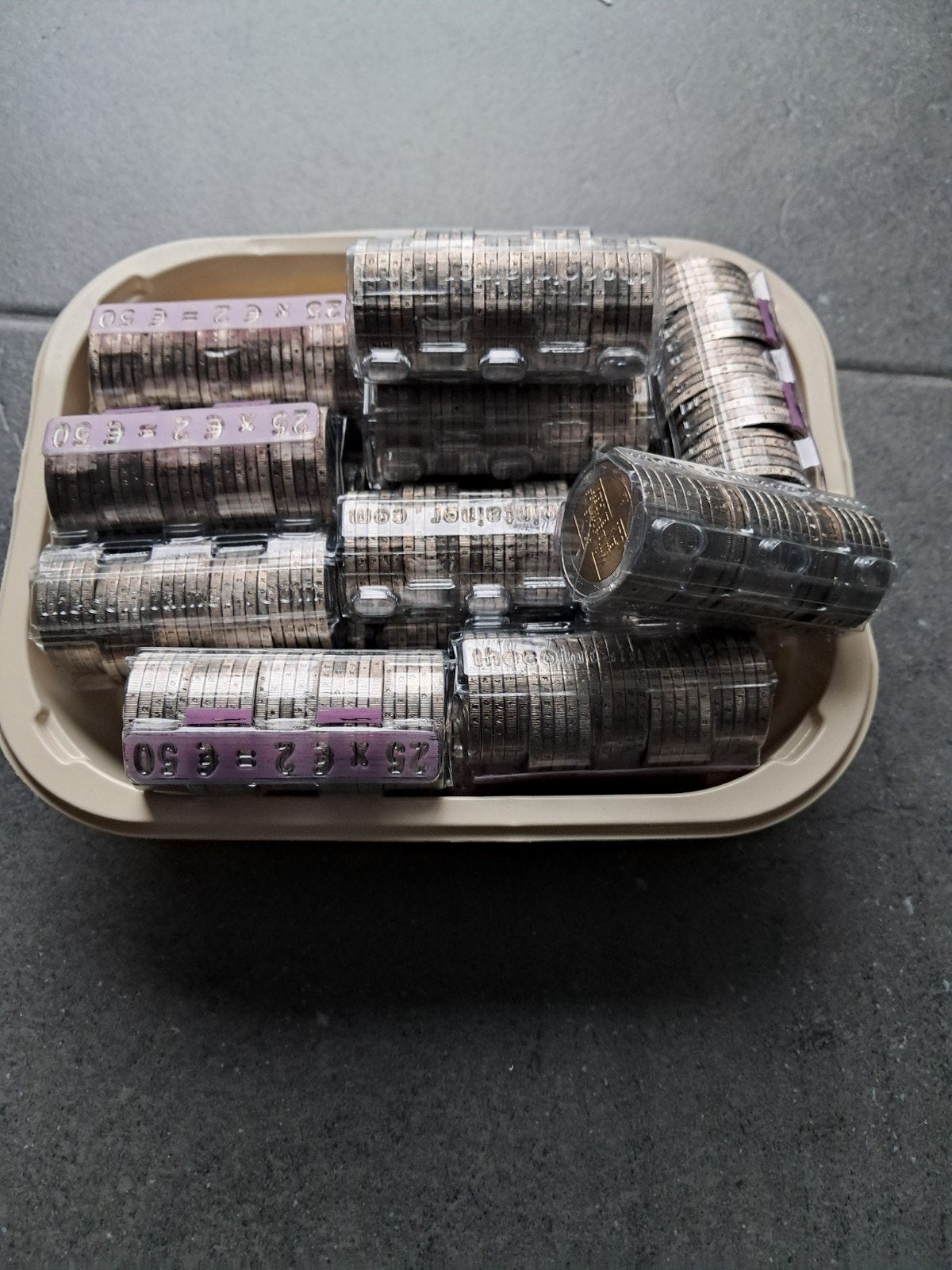 24 rollen herdenkingsmunten 2 euro, Enlèvement, 2 euros