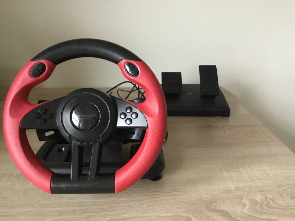 Race stuur en gaspedalen voor PlayStation 4, Games en Spelcomputers, Spelcomputers | Sony Consoles | Accessoires, Ophalen, Zo goed als nieuw