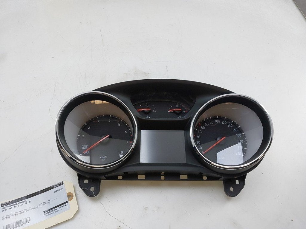 INSTRUMENTS DE BORD Opel Astra K Sports Tourer (|39143411|), Autos : Pièces & Accessoires, Tableau de bord & Interrupteurs, Opel