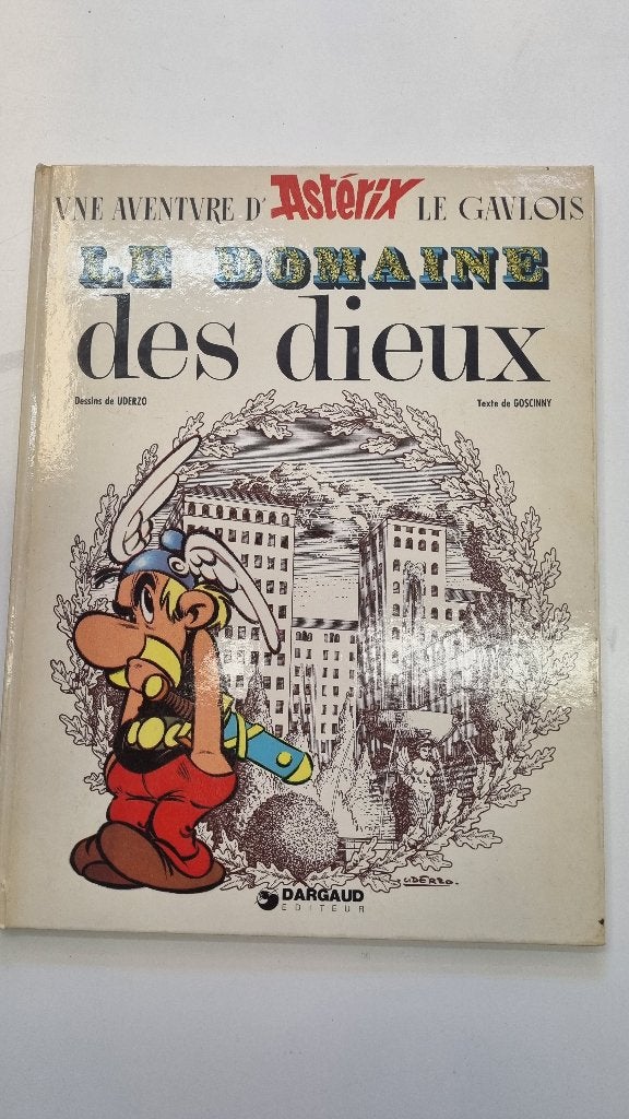 Comic Astérix - Het domein van de goden- Editie Dargaud 1971, Boeken, Eén stripboek, Ophalen of Verzenden, Gelezen