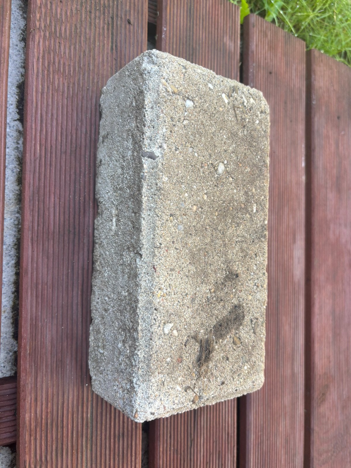 Gratis betonklinkers 22x11x7, Tuin en Terras, Ophalen