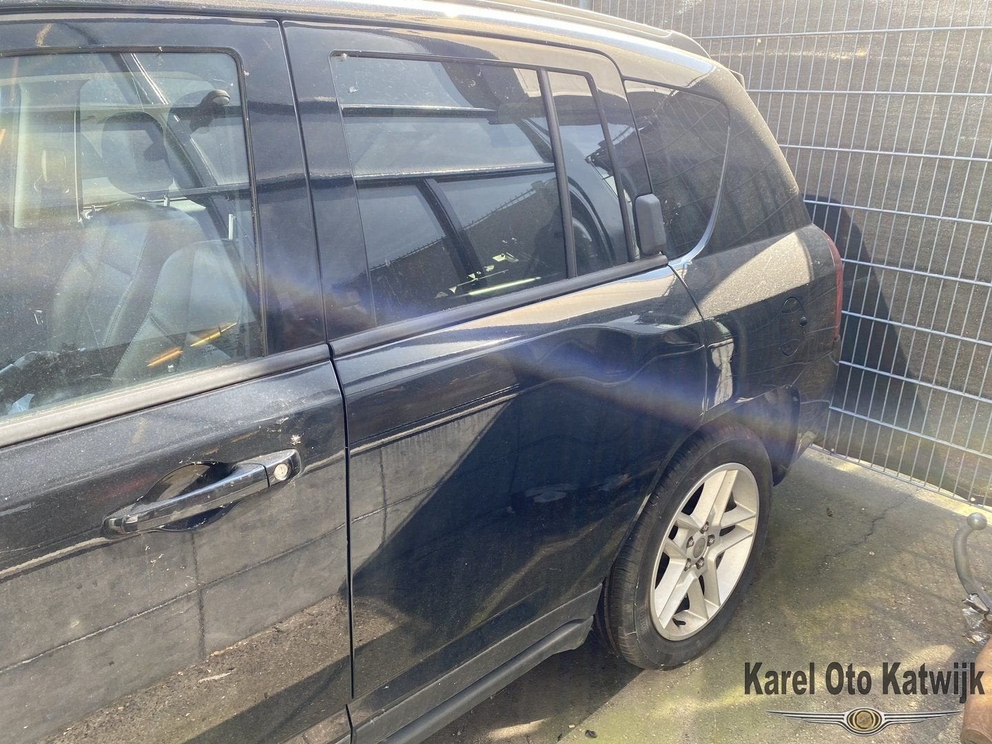 Achterdeur links Jeep Compass zwart 2014, Jeep, -, Utilisé, Porte