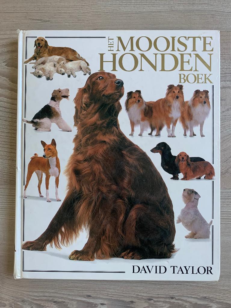 Het mooiste hondenboek David Taylor, Boeken, Ophalen of Verzenden, Zo goed als nieuw, Honden