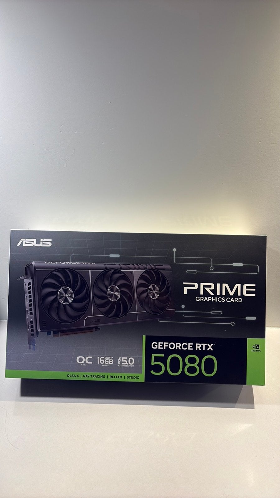 ASUS GEFORCE RTX 5080 PRIME OC, Computers en Software, Videokaarten, Overige soorten, Nieuw, PCI, Nvidia