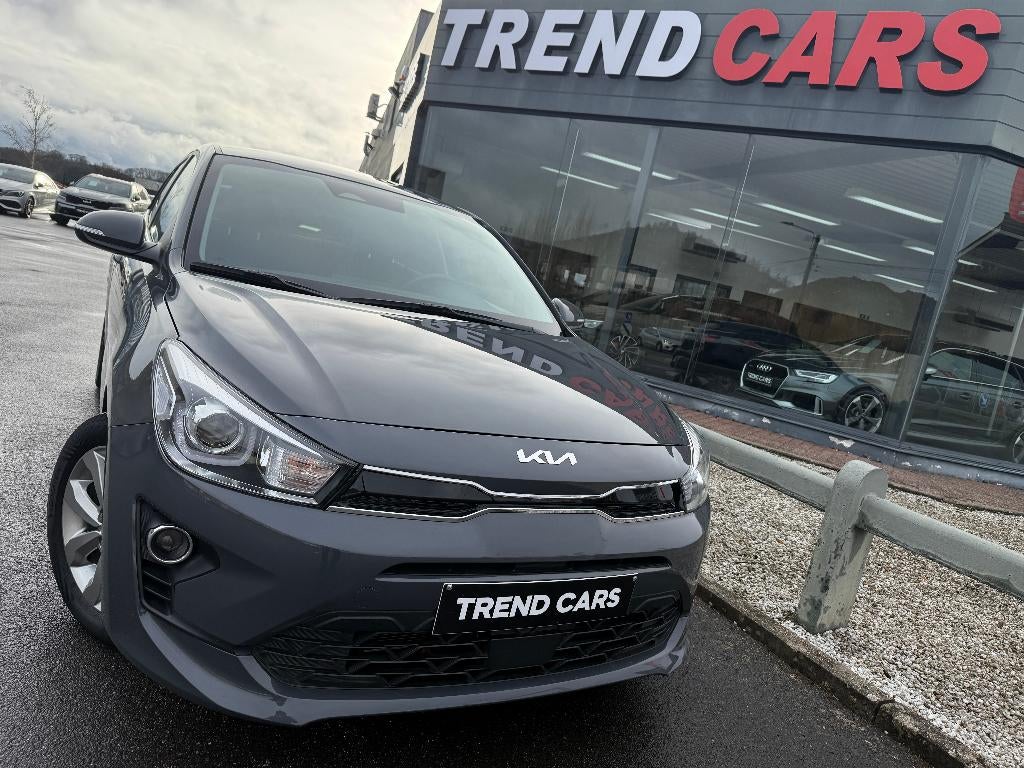 Kia Rio 1.0i AUTOMATIQUE CAMERA CARPLAY GA.KIA 10/2030, Autos, Argent ou Gris, 998 cm³, Euro 6, Entreprise