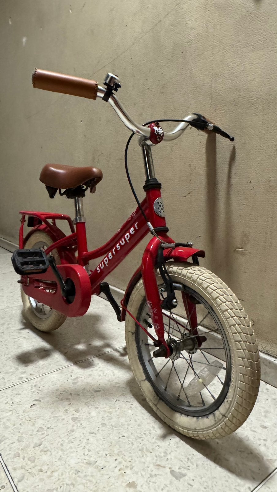 Meisjesfiets 14”, Ophalen, Zo goed als nieuw