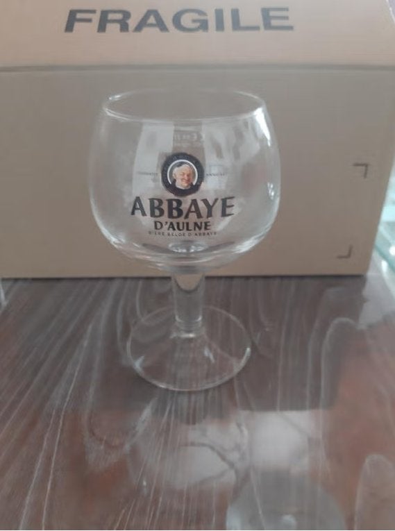 Verres Abbaye d'Aulne - 6 pièces, Collections, Enlèvement, Neuf, Verre ou Verres