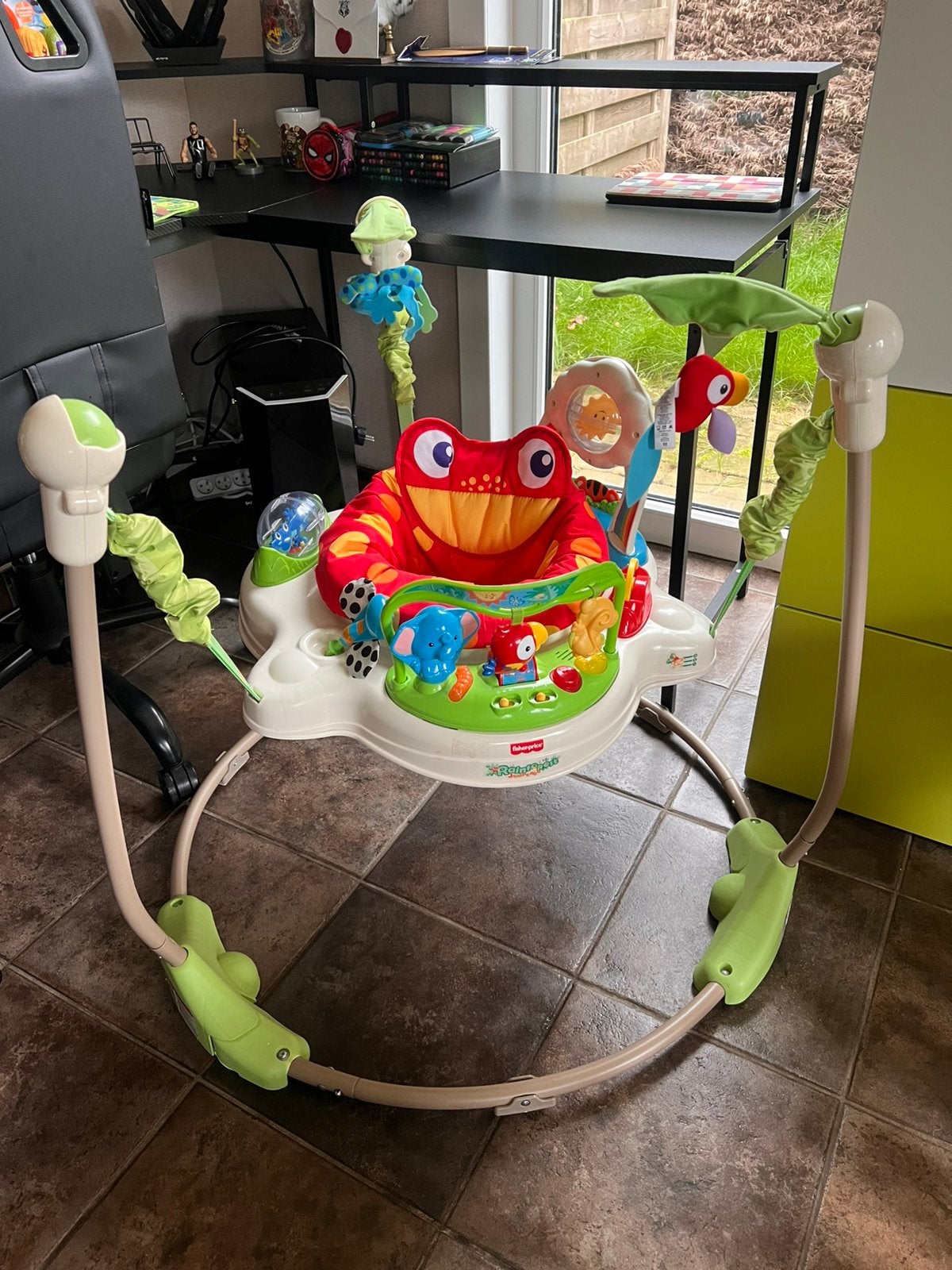 Fisher-Price Rainforest Jumperoo, Enfants & Bébés, Enlèvement, Comme neuf