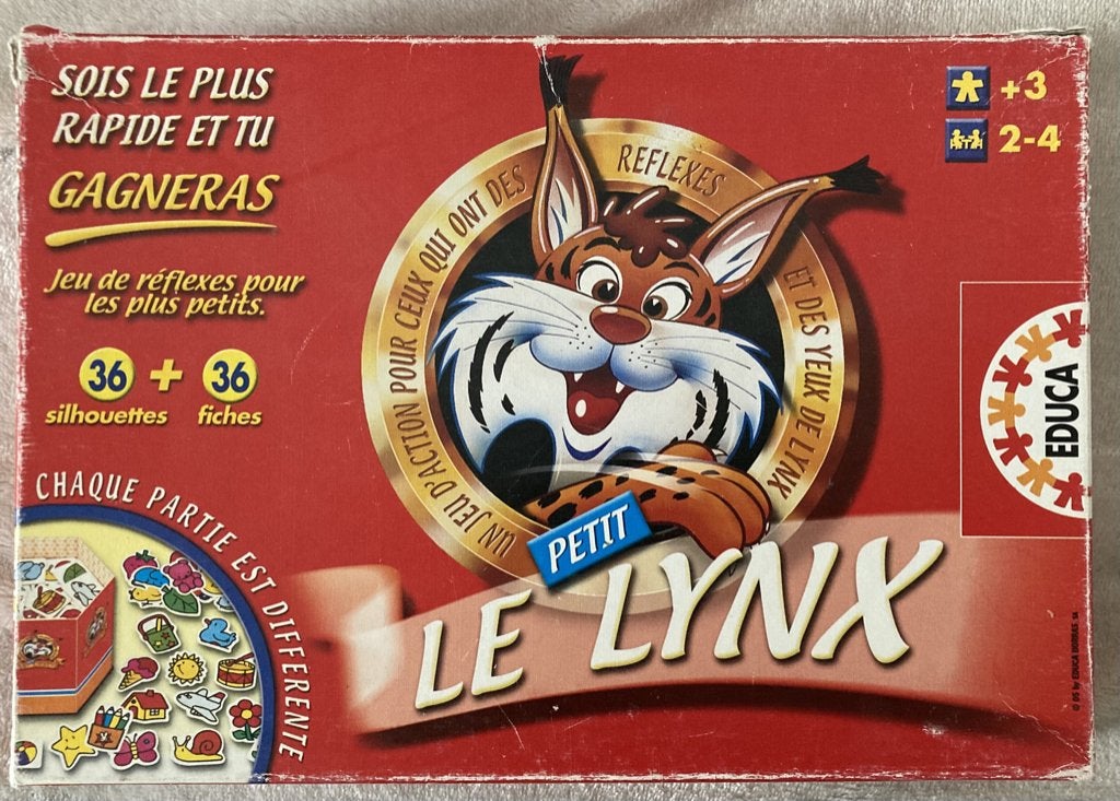 Jeu d'observation et de rapidité : Petit LYNX - 3 ans et +, Enlèvement ou Envoi, Utilisé