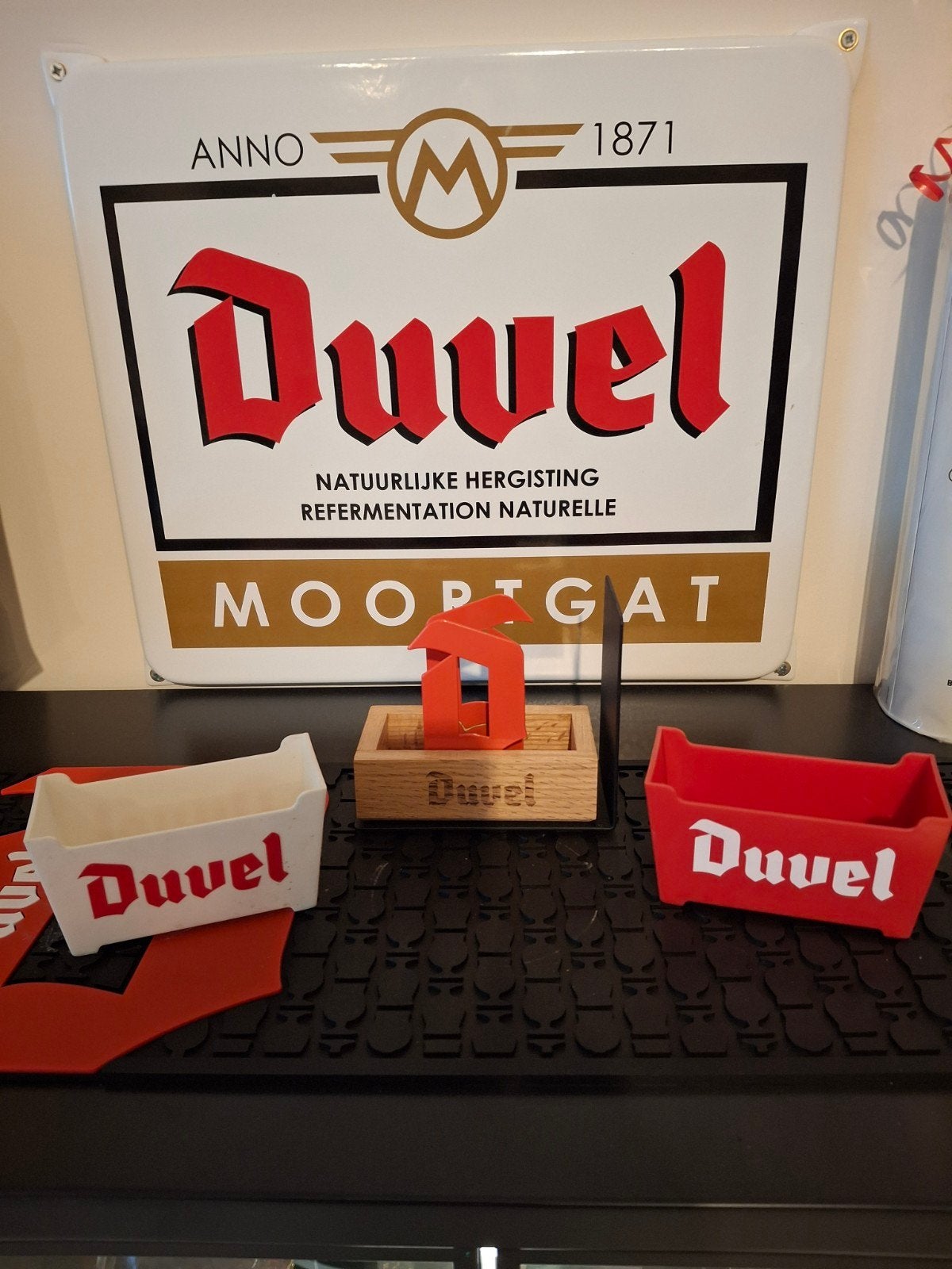 3 porte-cartes Duvel différents, Collections, Enlèvement ou Envoi