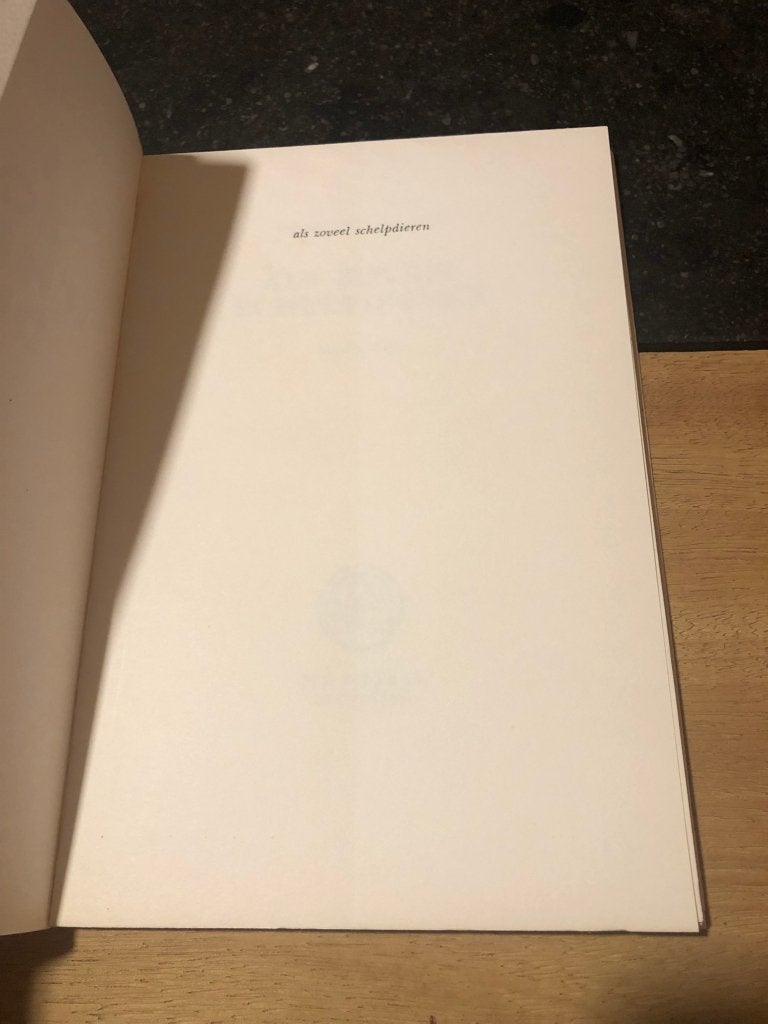 Als zoveel schelp dieren - Herman J. Claeys, Boeken, Herman J. Claeys, Ophalen of Verzenden, Zo goed als nieuw, Eén auteur
