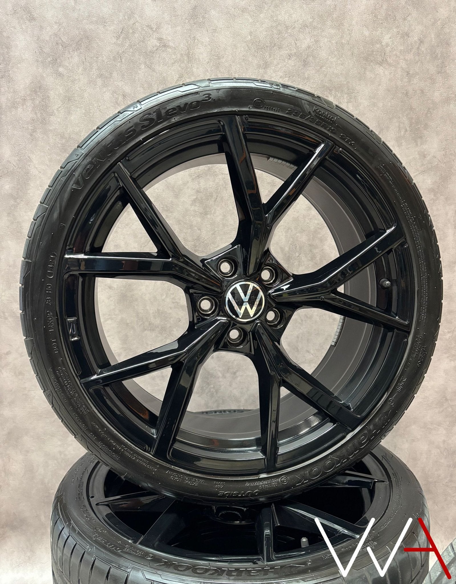 19'' Volkswagen Golf 8 GTI / R ''Estoril'' velgen origineel, Auto-onderdelen, Banden en Velgen, 19 inch, Gebruikt, -, -