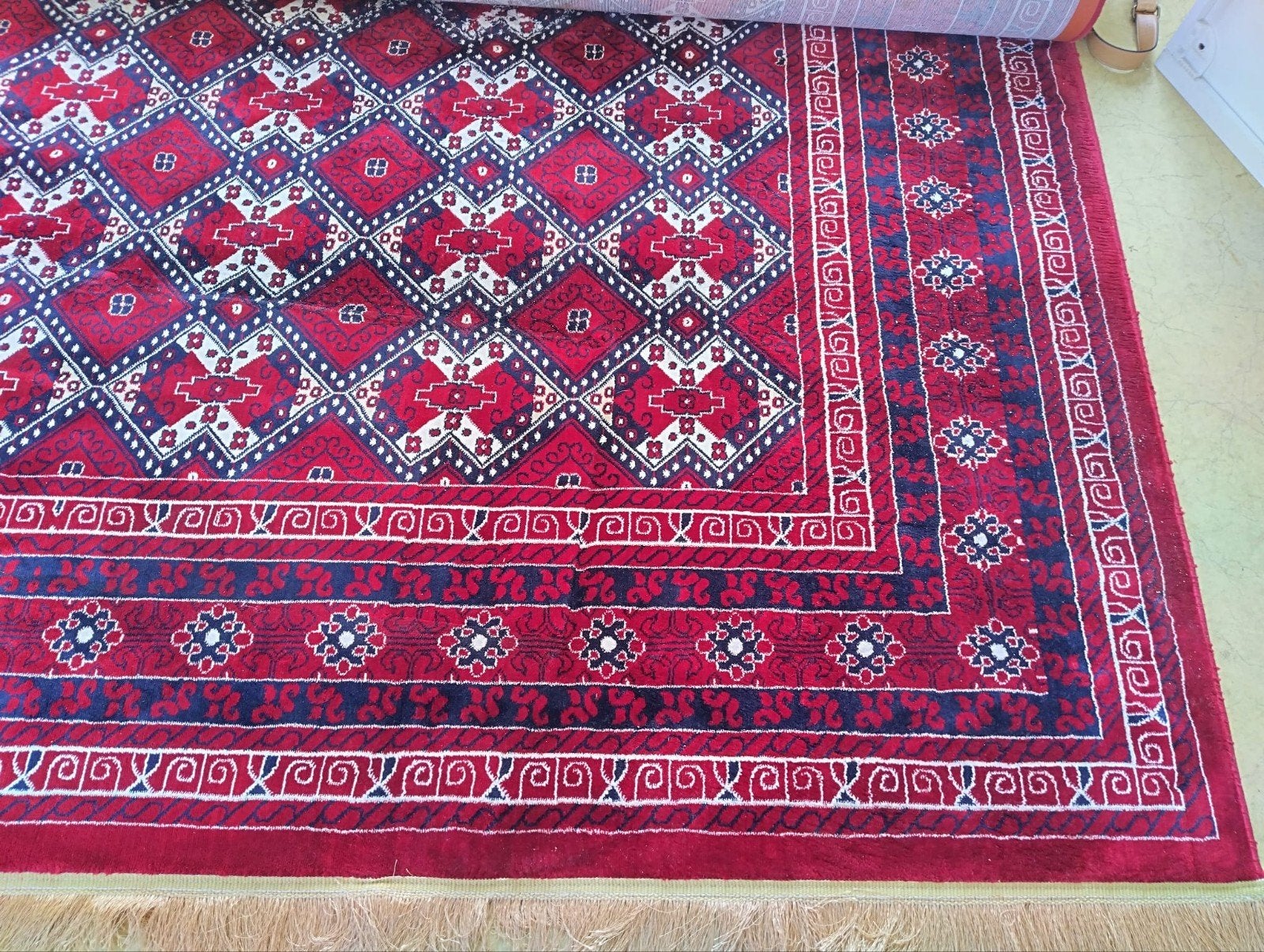 Tapis traditionnel , Turcquie, format 380x280cm, 200 cm ou plus, 200 cm ou plus, Comme neuf, Enlèvement