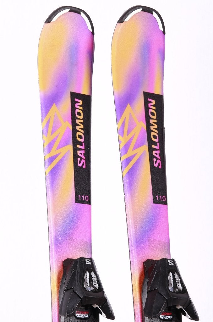 Skis 110 cm pour enfants SALOMON L LUX JR S 2026, grip walk, Carving, Skis, Salomon, Utilisé