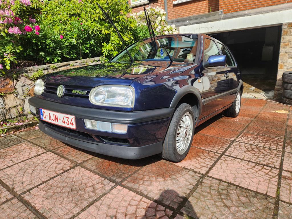 GOLF VR6 OBD1, Blauw, 6 cilinders, 2800 cc, Blauw