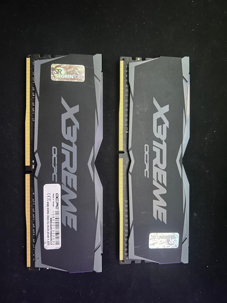 RAM 16GB DDR4 (2X8GB) RGB, Computers en Software, RAM geheugen, Ophalen of Verzenden, Zo goed als nieuw, DDR4