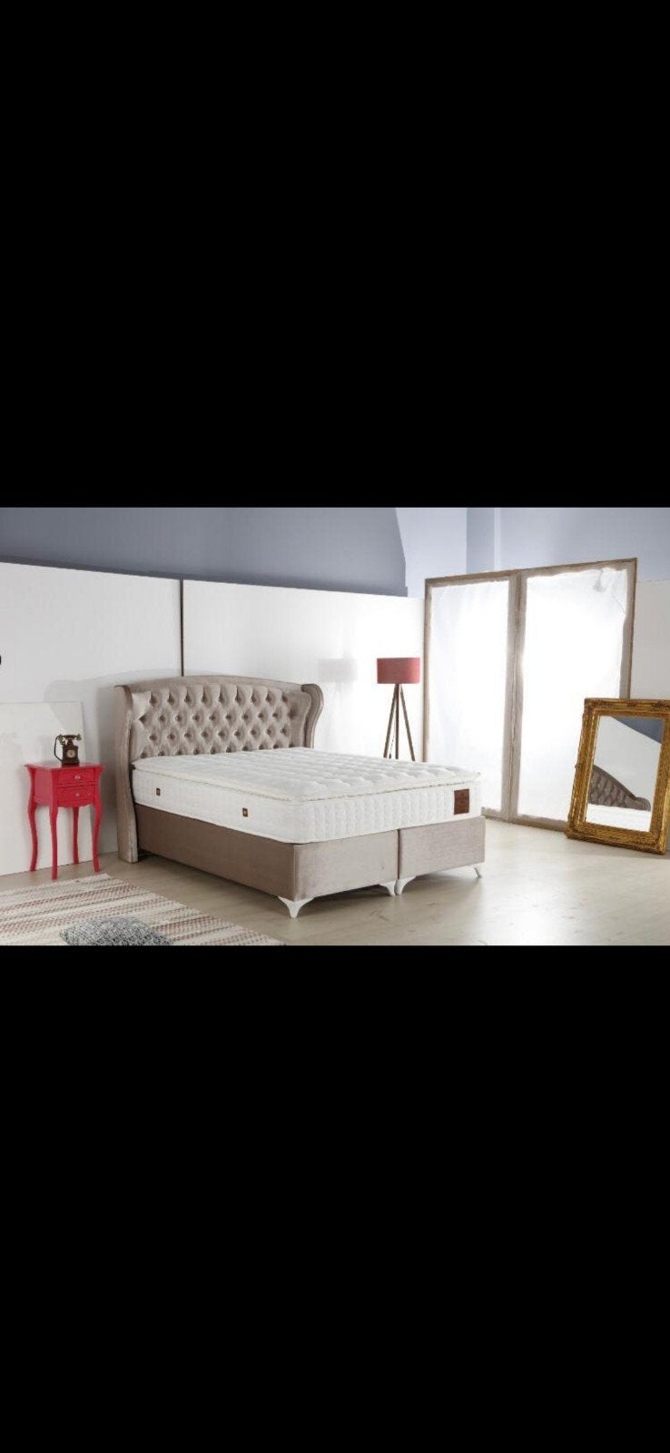 Bed van 1m80, Ophalen, Gebruikt, Tweepersoons
