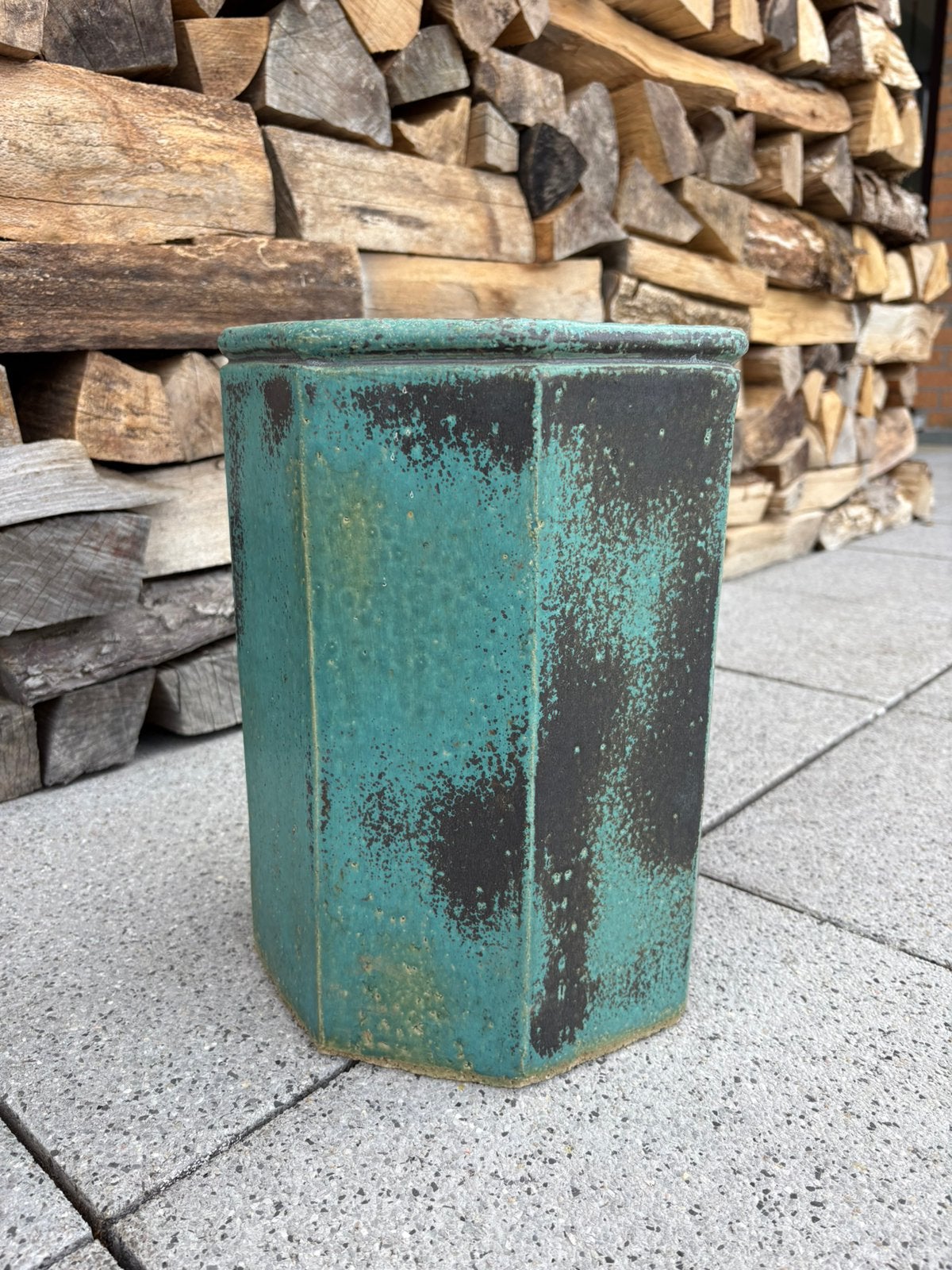 Pot et jardinière émaillés, Enlèvement, Comme neuf
