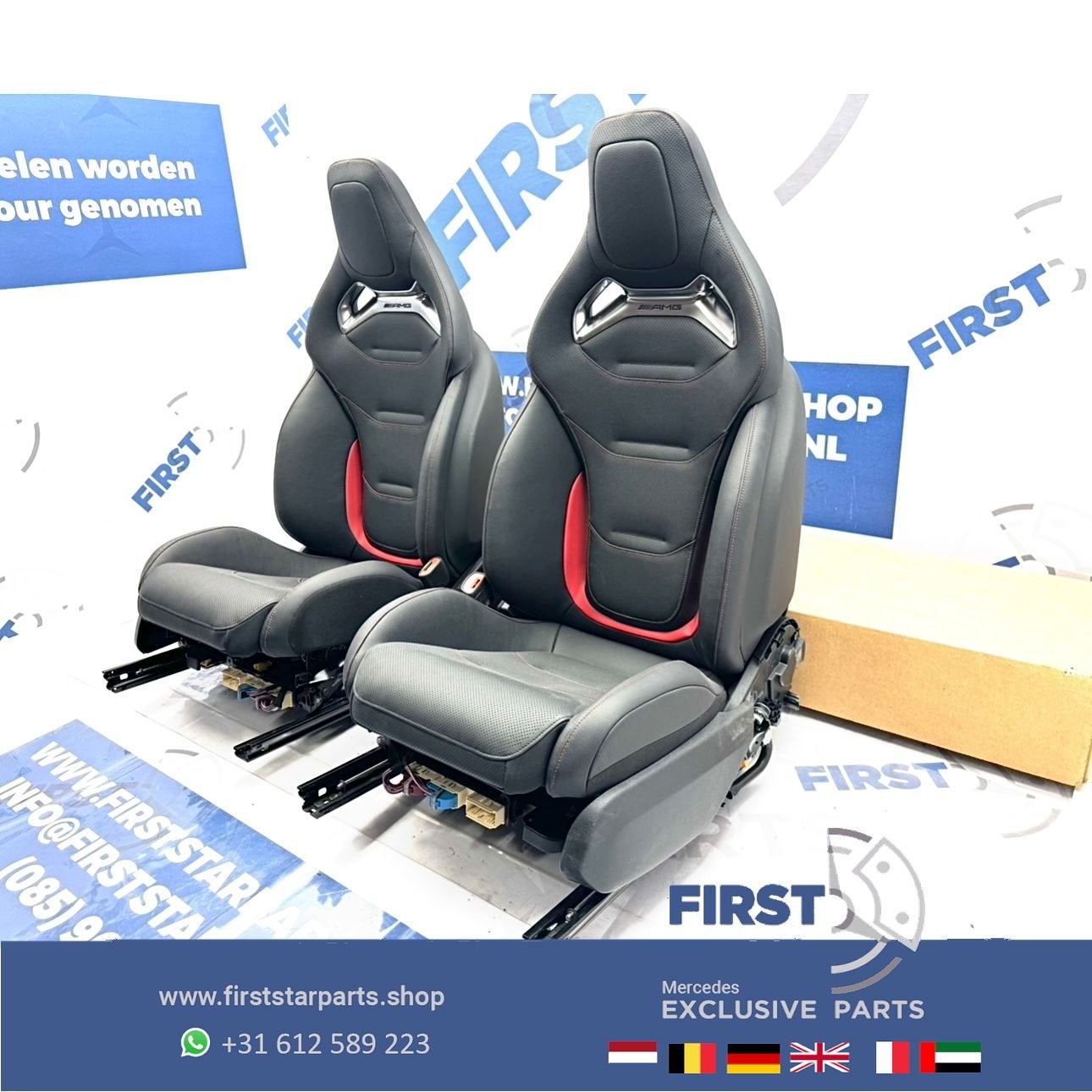 W206 W236 C43 C63 CLE53 CLE53 AMG KUIP STOELEN SET C43 C63s